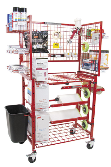 Innovative Painters Prep Cart™ With Masker Part #: I-MCWM