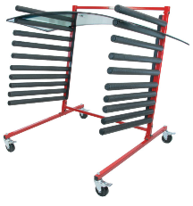 Innovative Mobile Glass Rack™ Part #: I-MGR