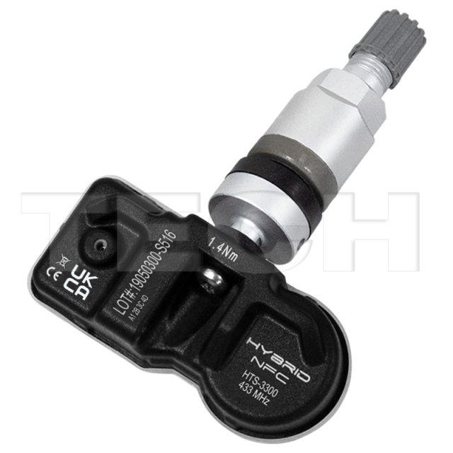 72-21-953 Hybrid NFC Clamp-In Silver Konfigurējams/programmējams ar telefona aplikāciju TECH NFC